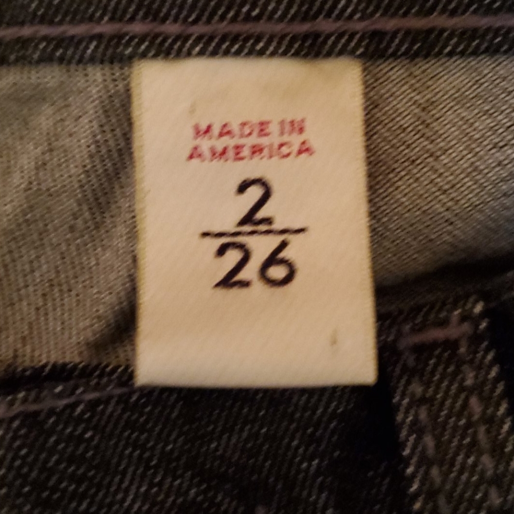 LUCKY BRAND, MADE IN USA. Size 2/26. - Picture 5 of 11